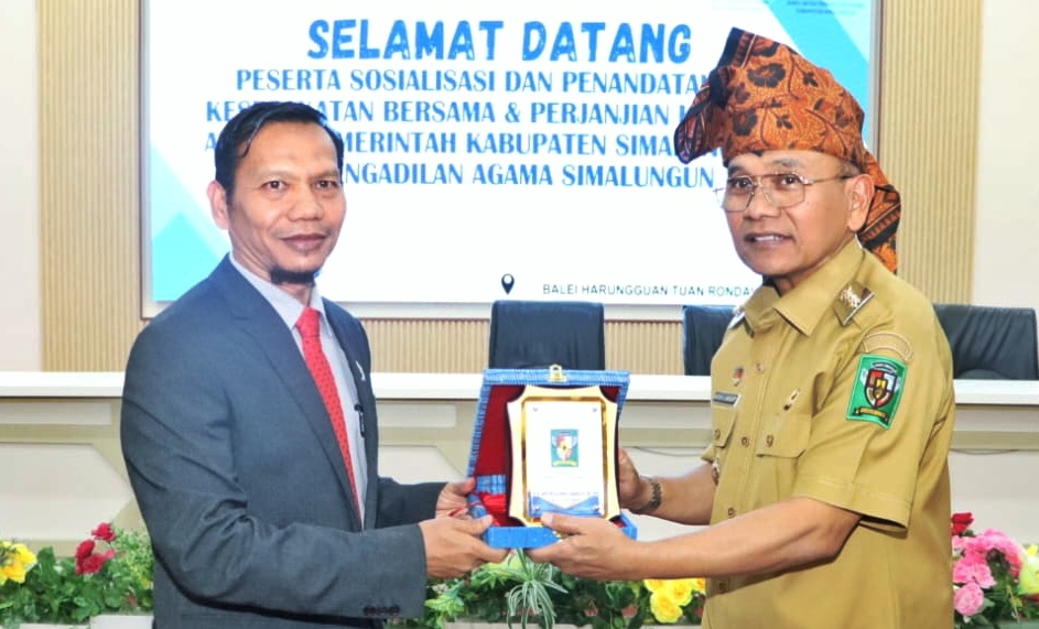 Pemkab Simalungun dan Pengadilan Agama Jalin Sinergi Pelayanan Publik Melalui MoU dan PKS