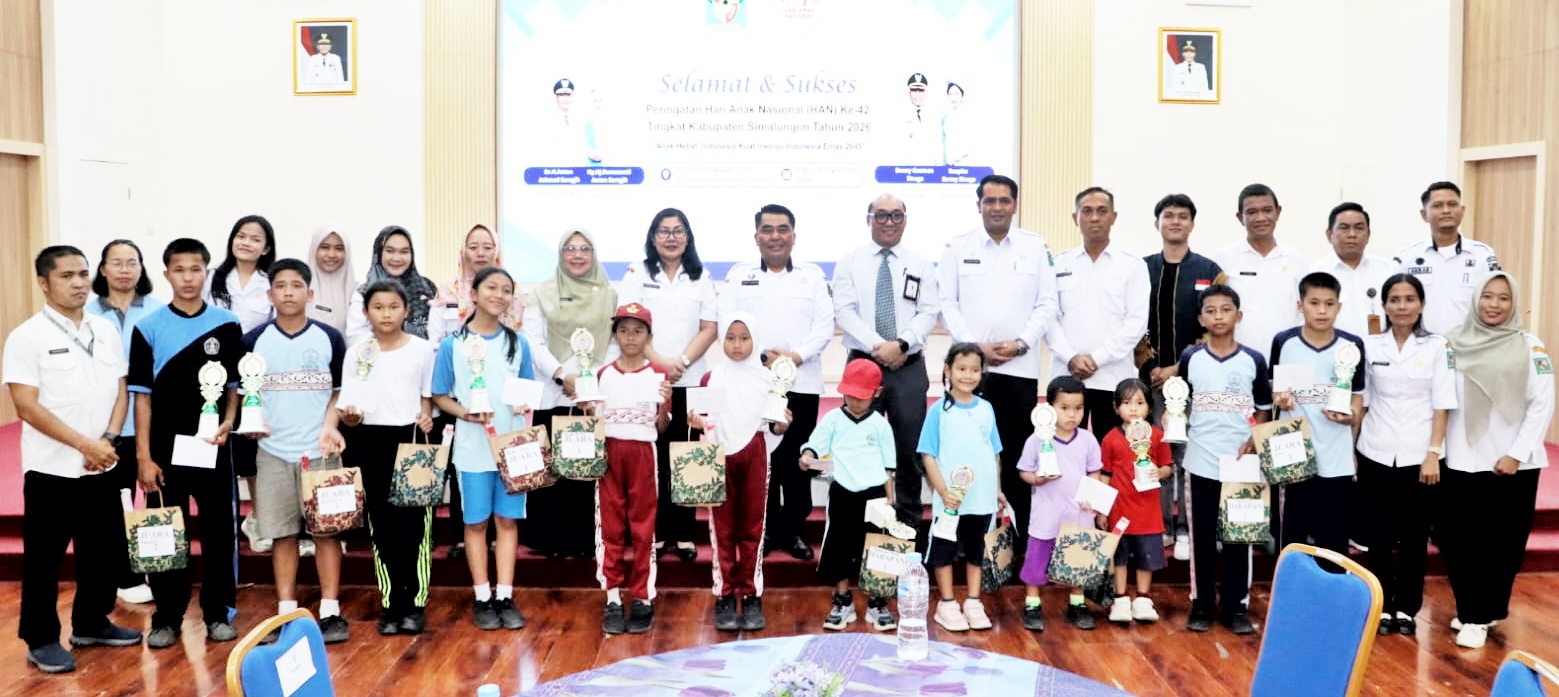 Pemkab Simalungun Gelar Peringatan HAN ke-42: Momentum Kuatkan Kepedulian dan Perlindungan Kepada Anak