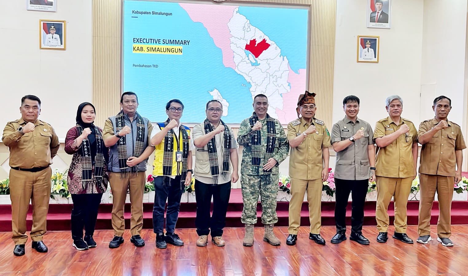 Bupati Simalungun Sambut Hangat Kunjungan Kerja Tim Satgas PRR: Realisasi Tambahan TKD Capai 45,81 Persen
