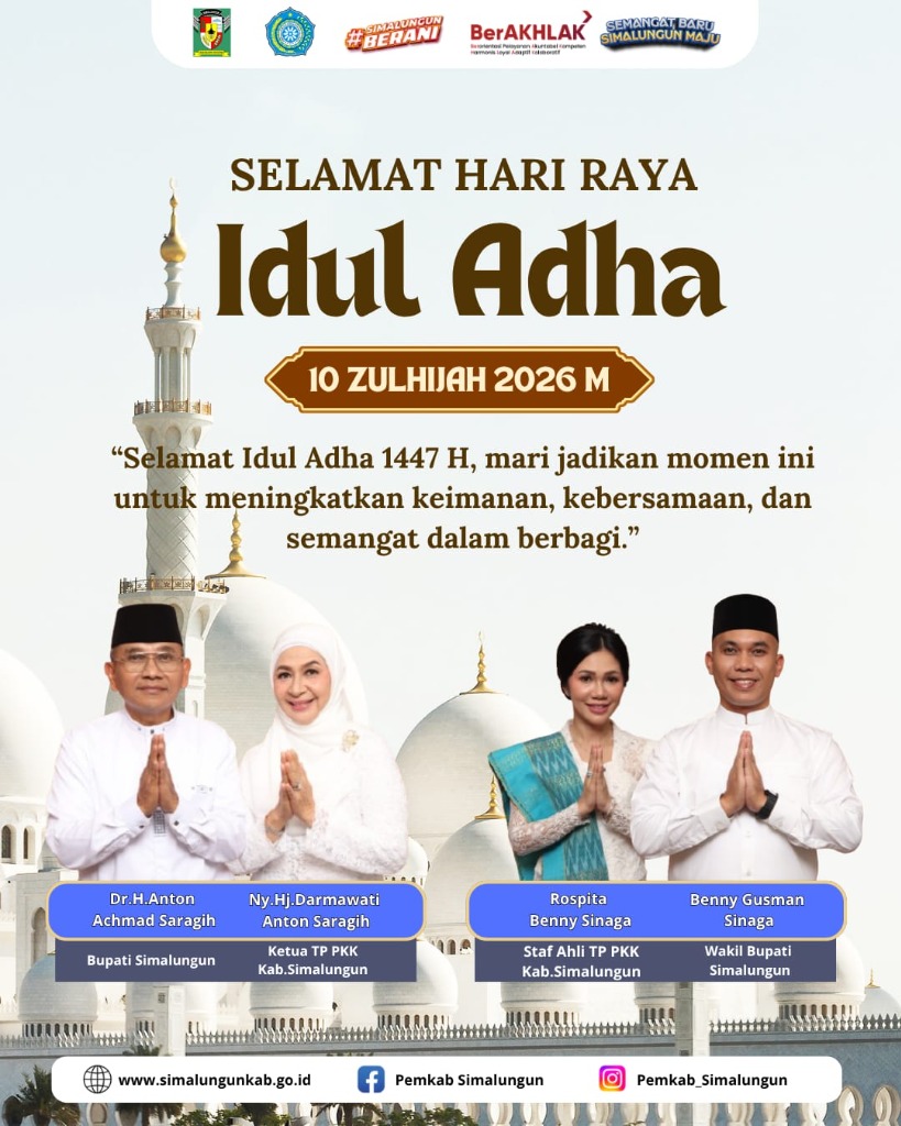 Selamat Hari Raya Idul Adha 10 Zulhijah 2026 M / 1447 H